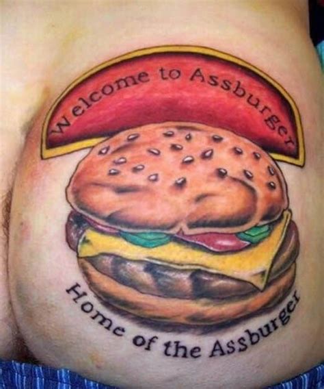 funny butt tattoos|91 Funny Tattoos That One Can’t Help But Laugh At .